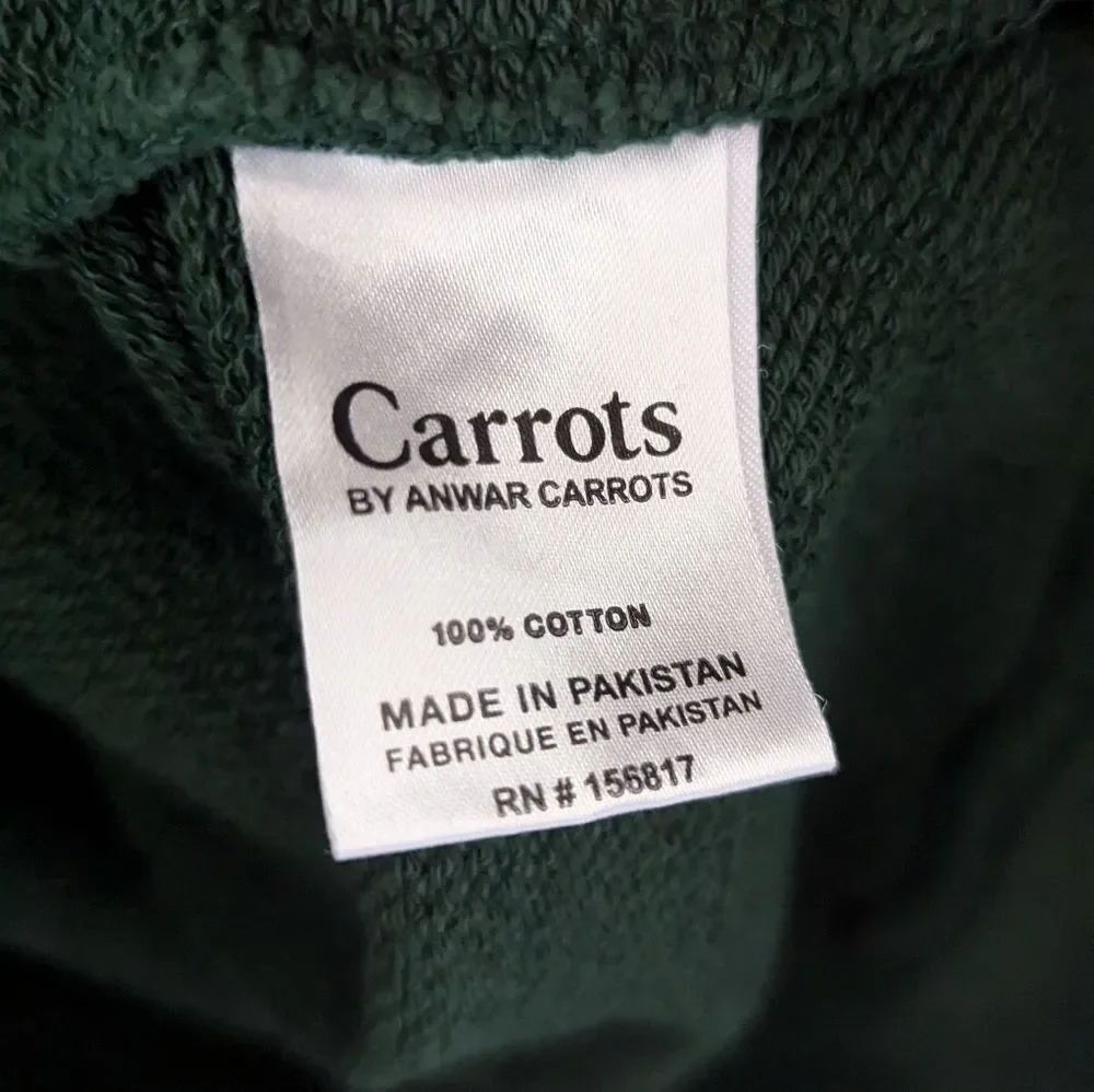 Carrots by Anwar Groovy Wordmark Crewneck Sweatshirt SMALL